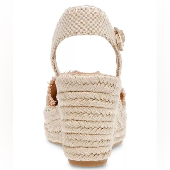 Anne Klein | Laken Espadrille Wedge Sandals - Picture 3 of 9